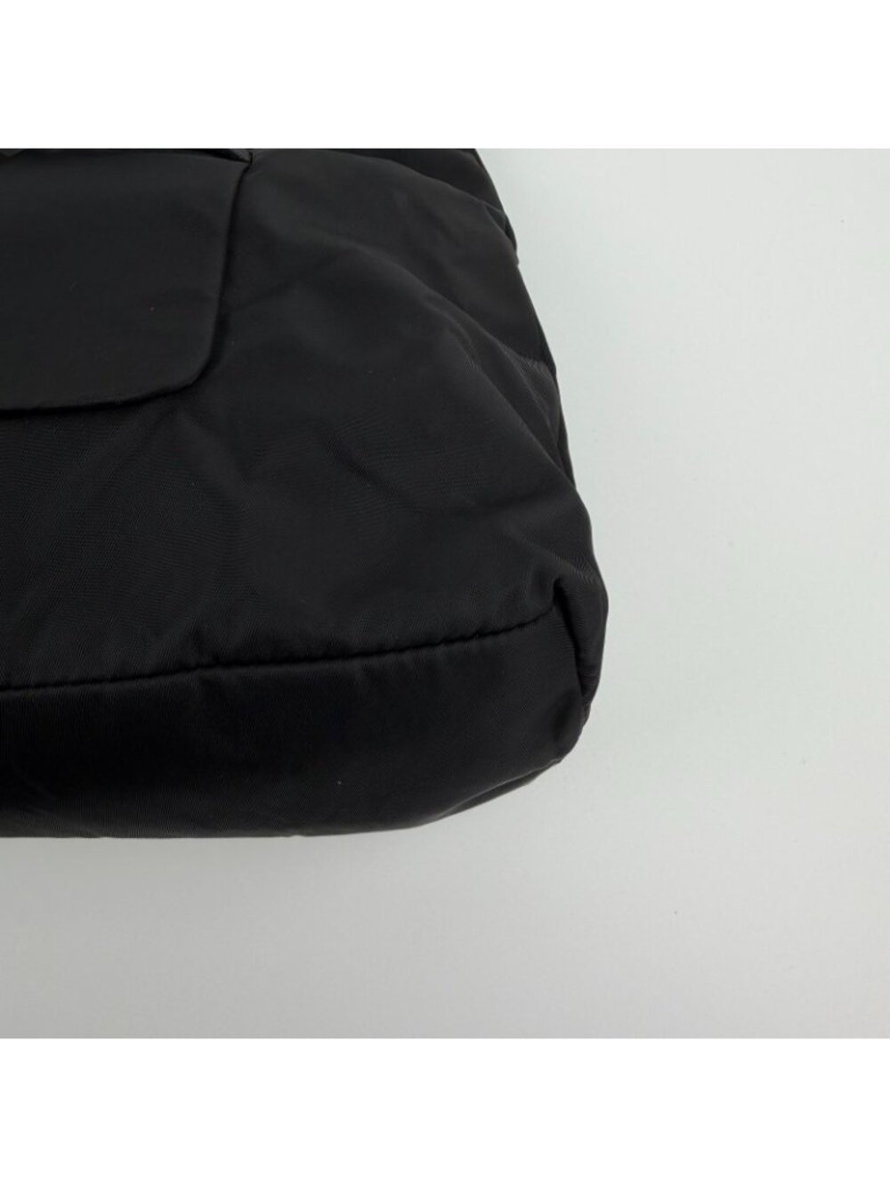 Prada Shoulder Bag Black Nylon Vintage - Picture 11 of 15